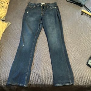 Lauren Conrad size 14 Curvy Tall Bootcut Jeans